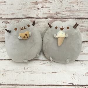PUSHEEN THE CAT Cookie and Ice Cream Plush Set